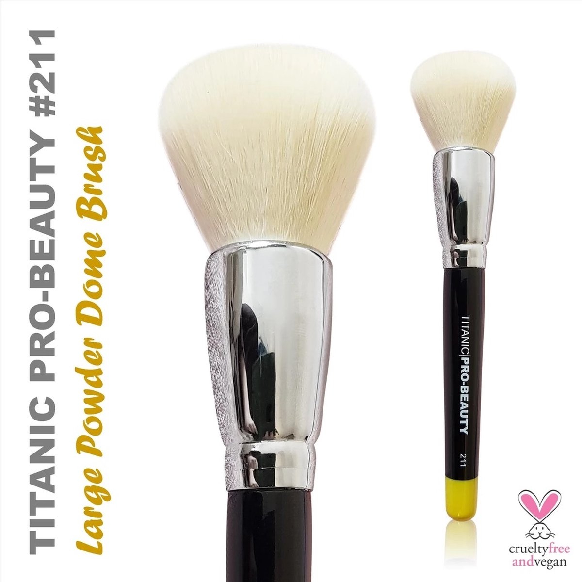 Titanic FX Brush Large Powder Dome 211 | Beauty penseel